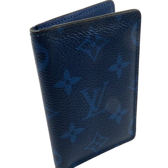 💎✨BEAUTIFUL✨💎Authentic Louis Vuitton Taiga Rama Organizer Depoche Card Case - Picture 5 of 15